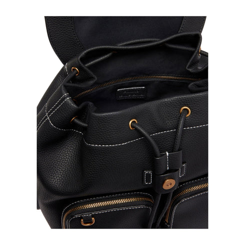 Pinko Zainetto Zaino Donna Carrie in pelle Nero - Francavilla Moda